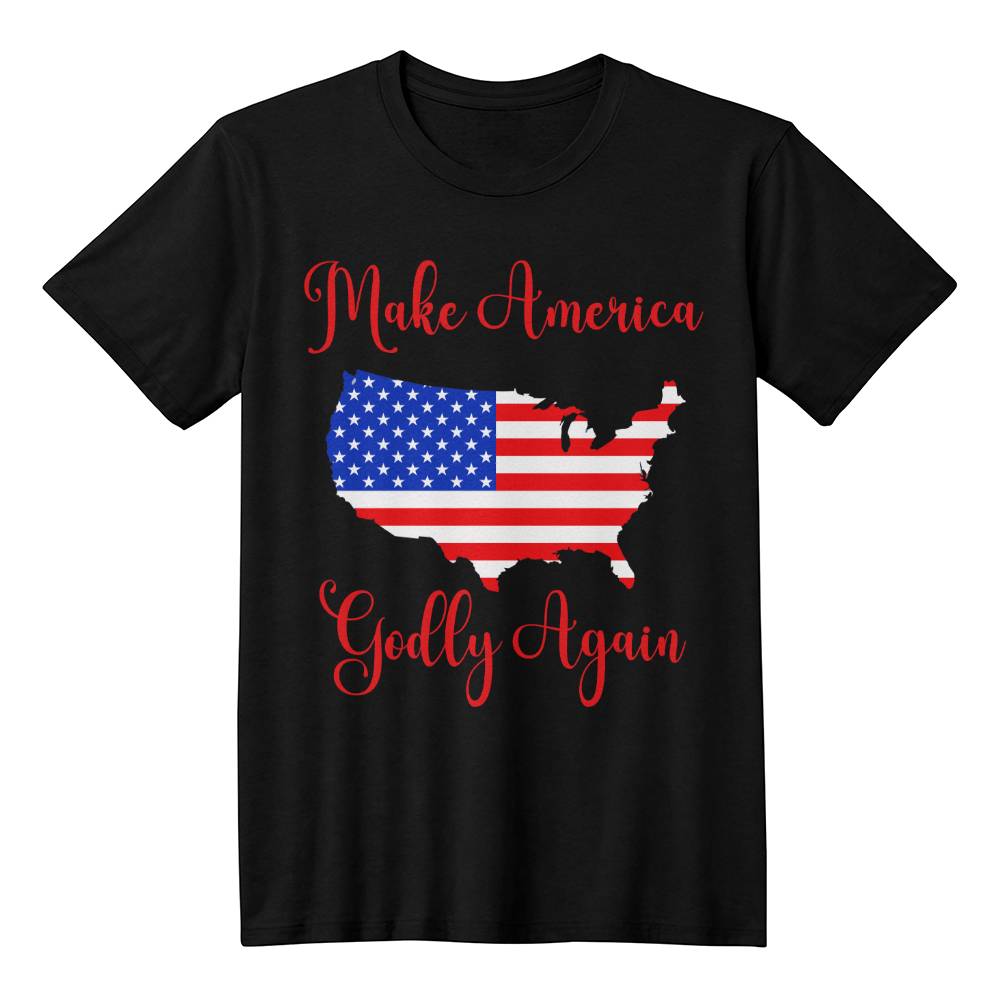 Make America Godly Again - Bella + Canvas 3001 Jersey Tee