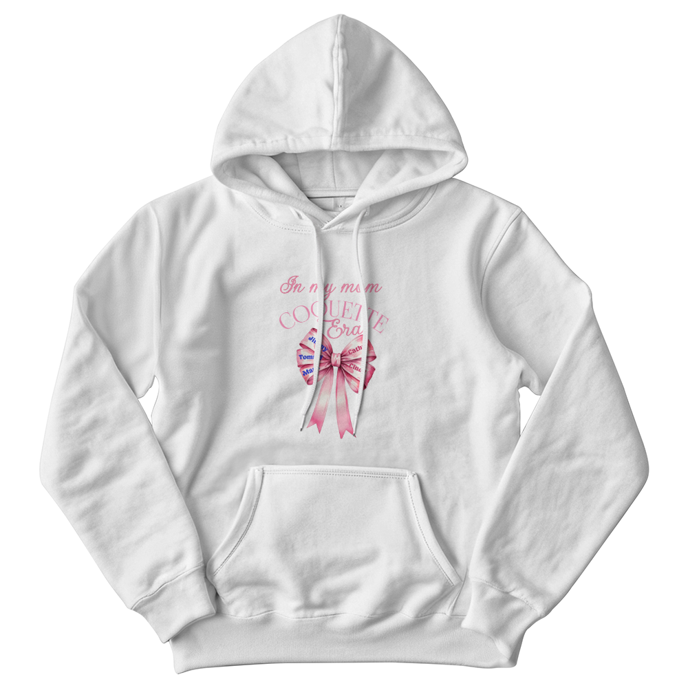 Personalized In my mom coquette era - Mothers day hoodie