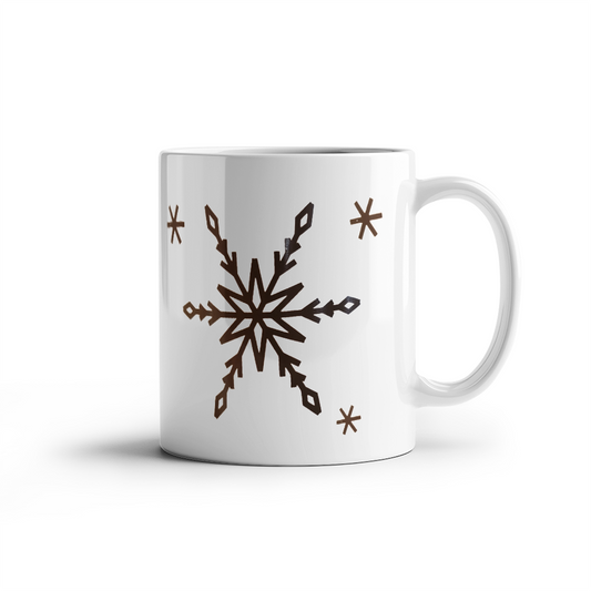 Snowflake Coffee Cup