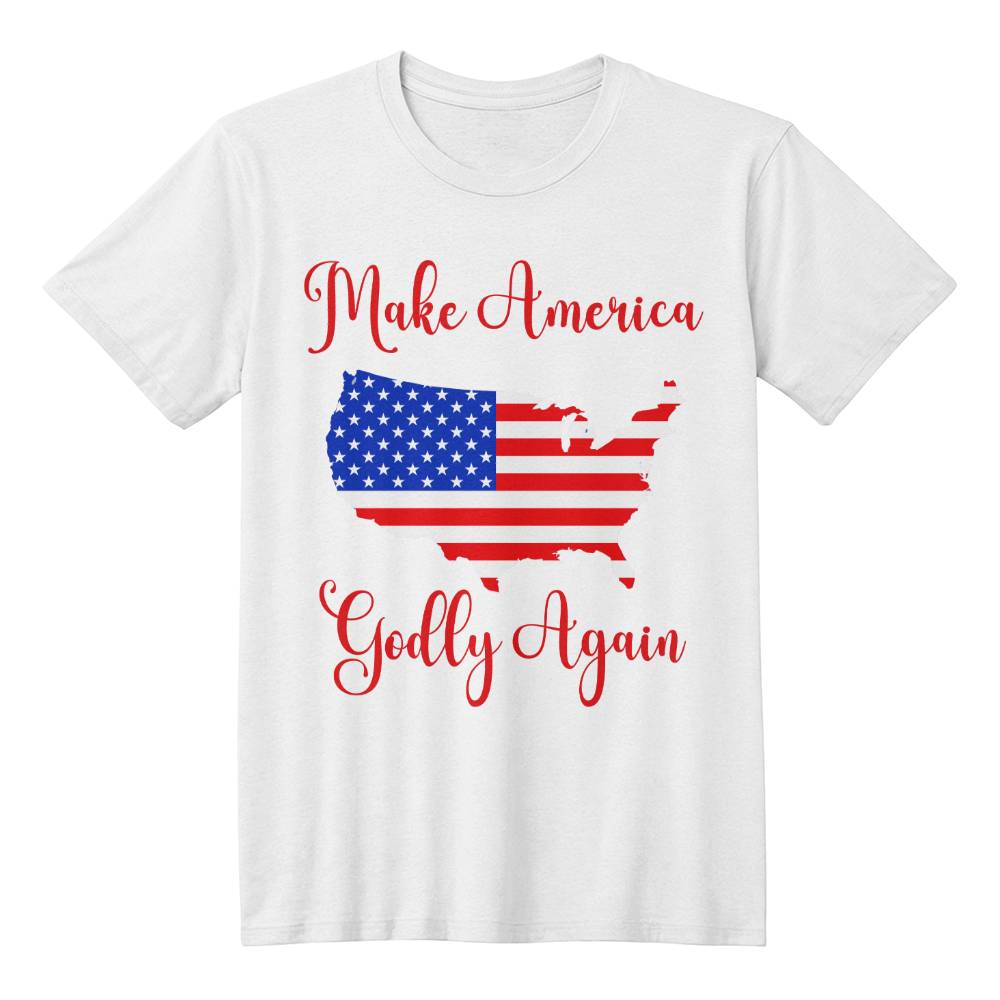 Make America Godly Again - Bella + Canvas 3001 Jersey Tee