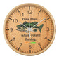 Time Flies When You're Fishing - Clock