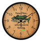Time Flies When You're Fishing - Clock