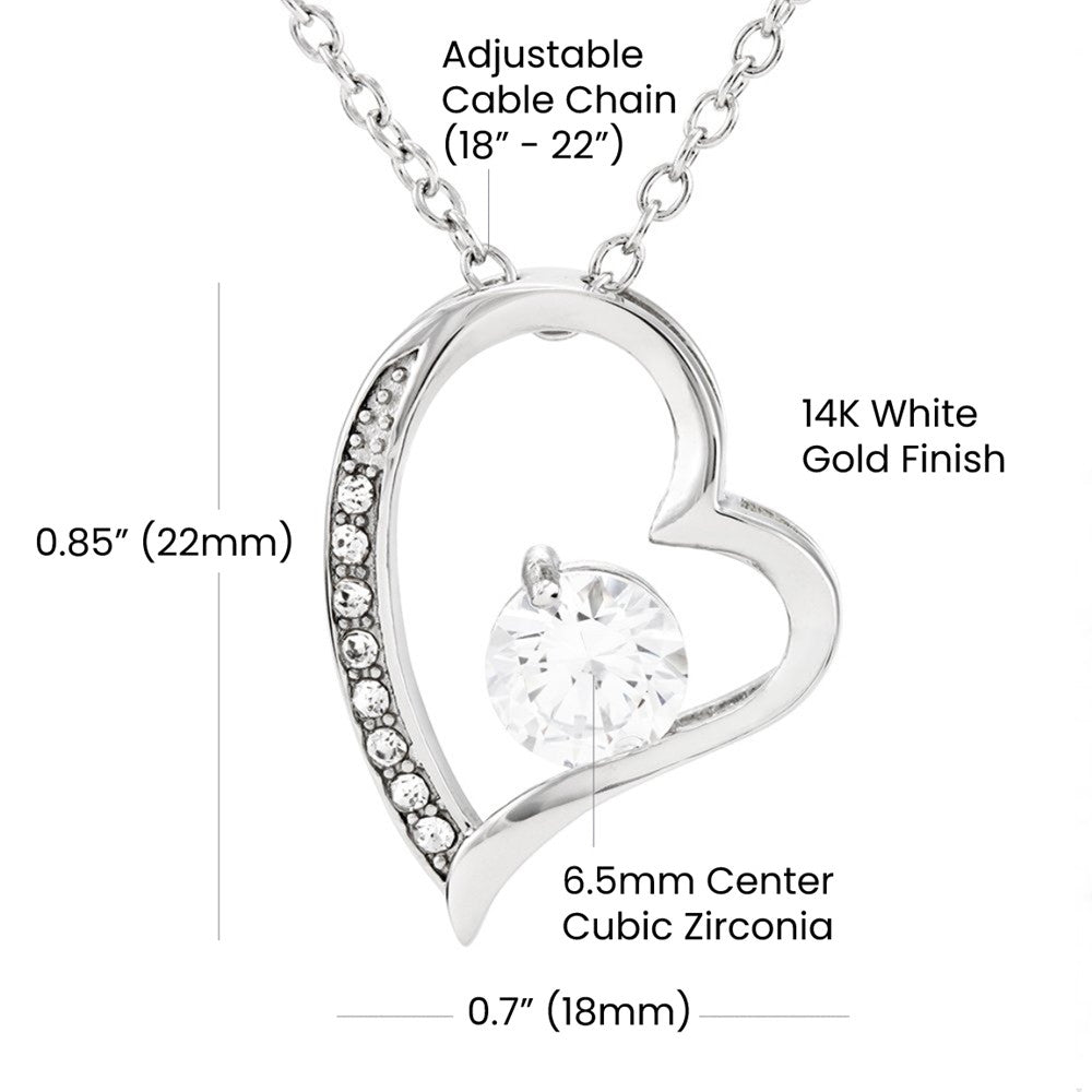 Personalized Mom For Every Moment I've Missed - Forever Love Necklace